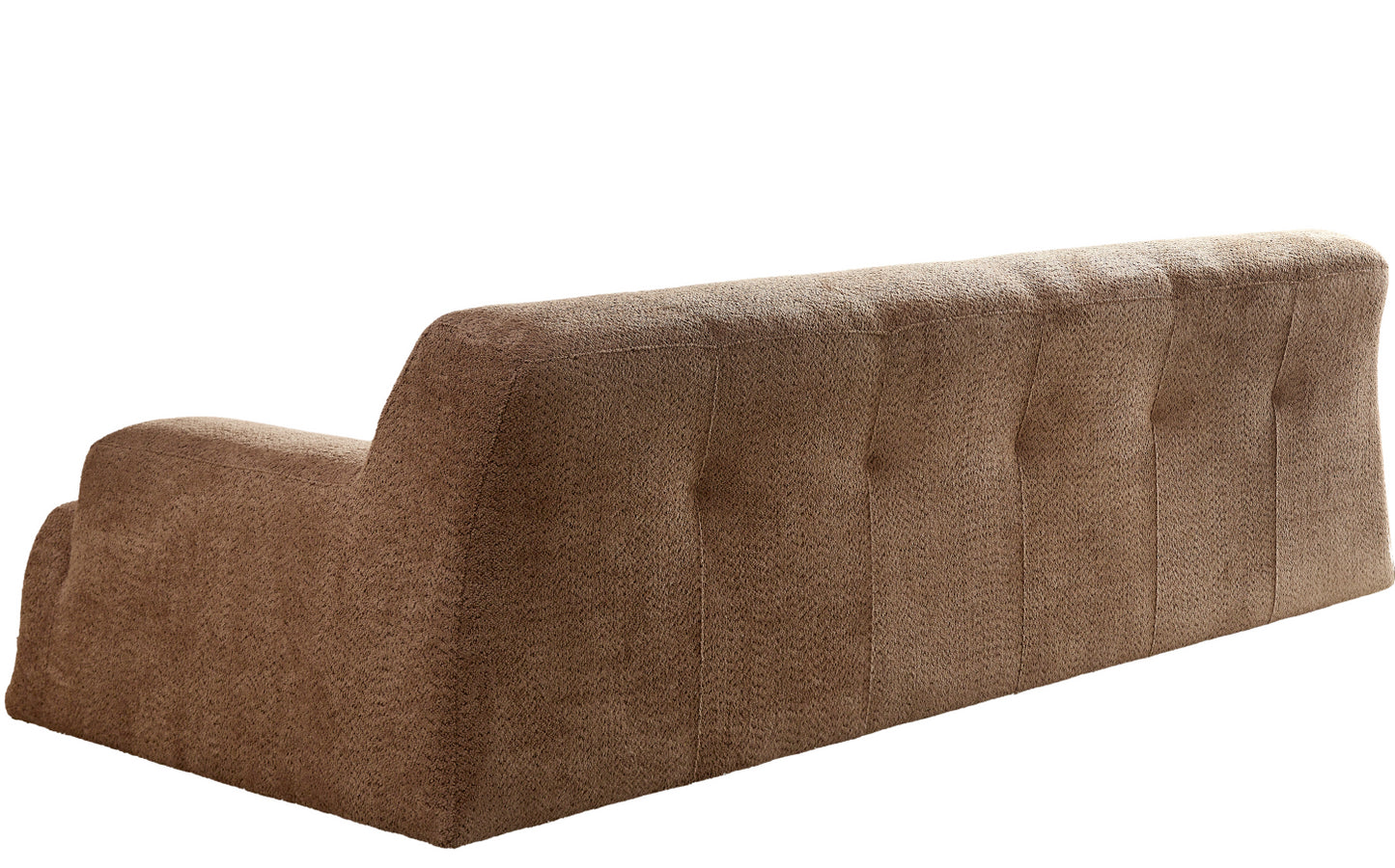 Luxury Lambswool modern durable fabric, solid wood frame sofa