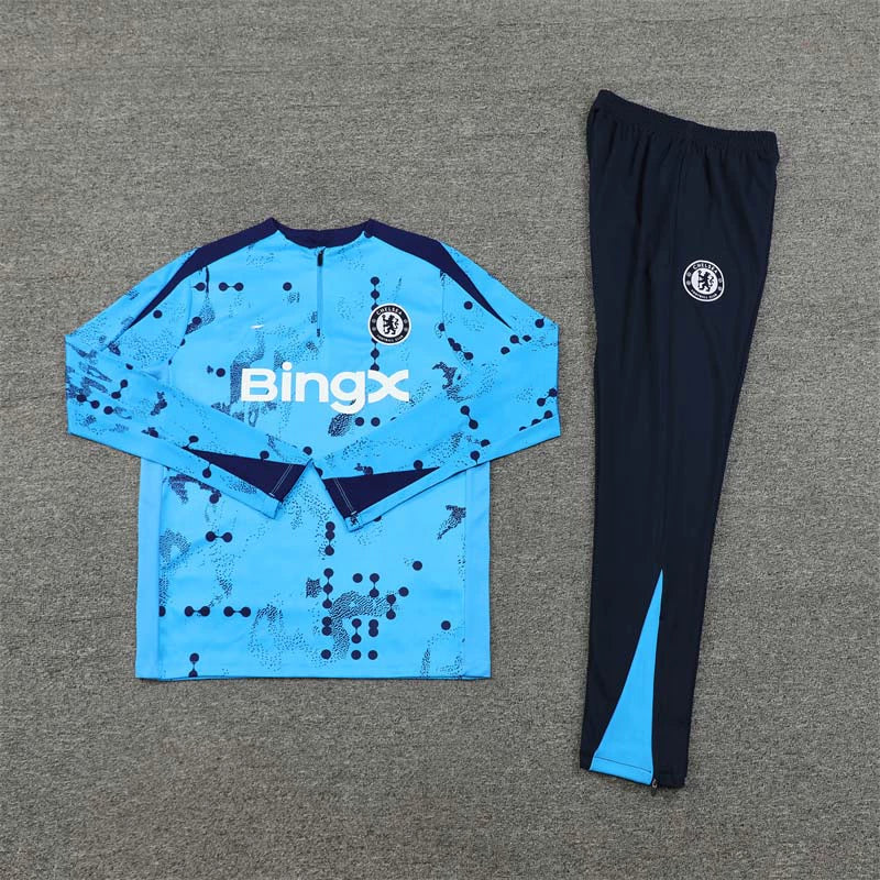 Real Madrid Barcelona Training Suit Men Long-sleeved