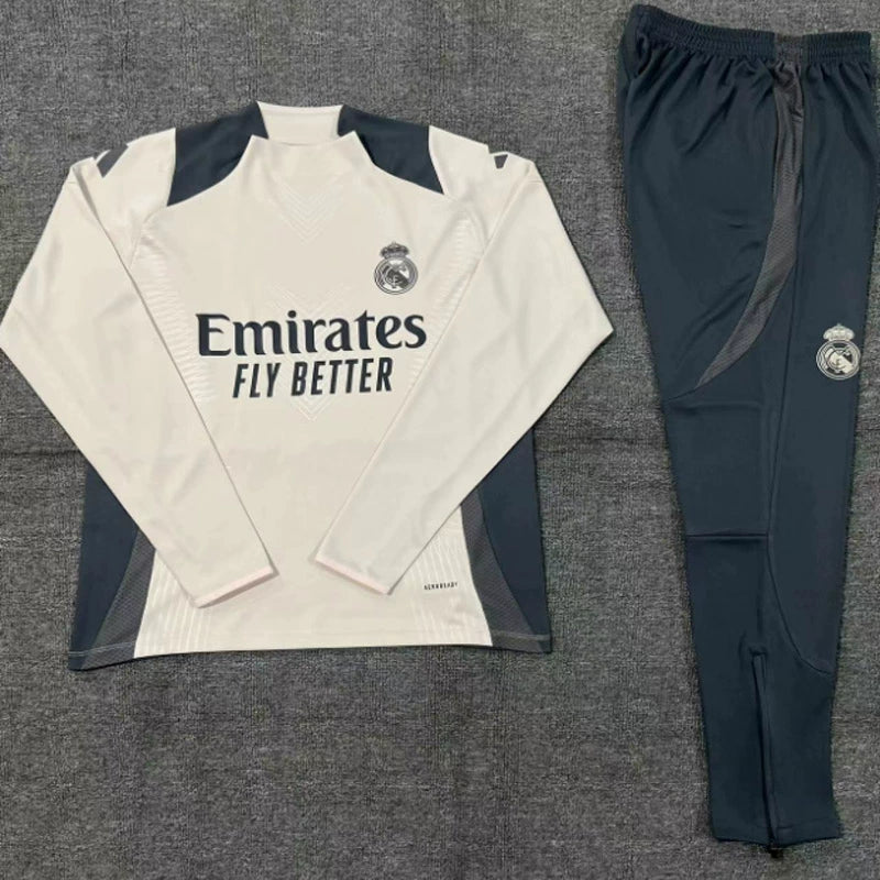 Real Madrid Barcelona Training Suit Men Long-sleeved