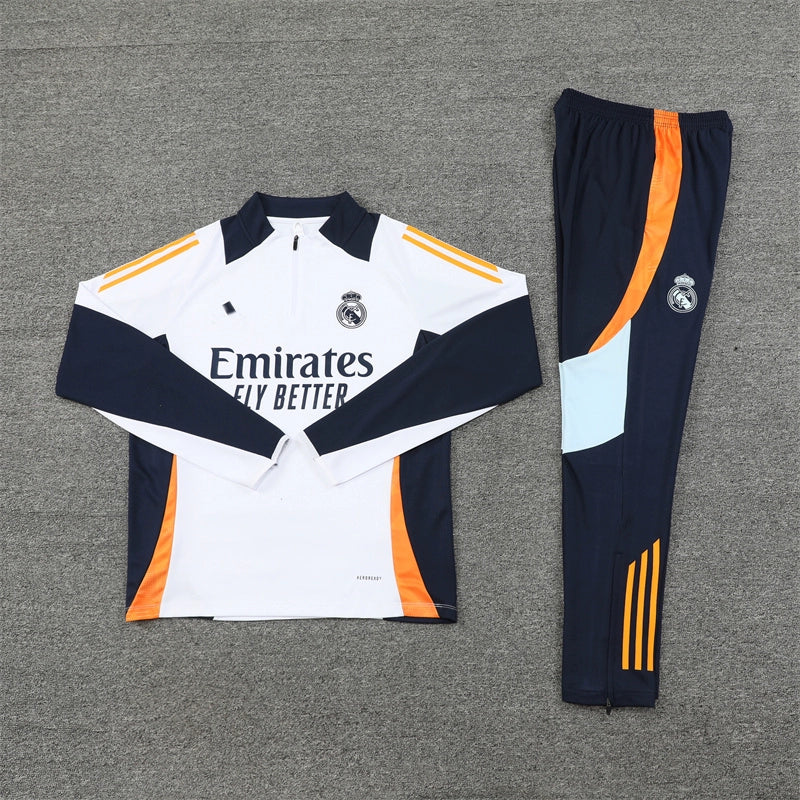 Real Madrid Barcelona Training Suit Men Long-sleeved