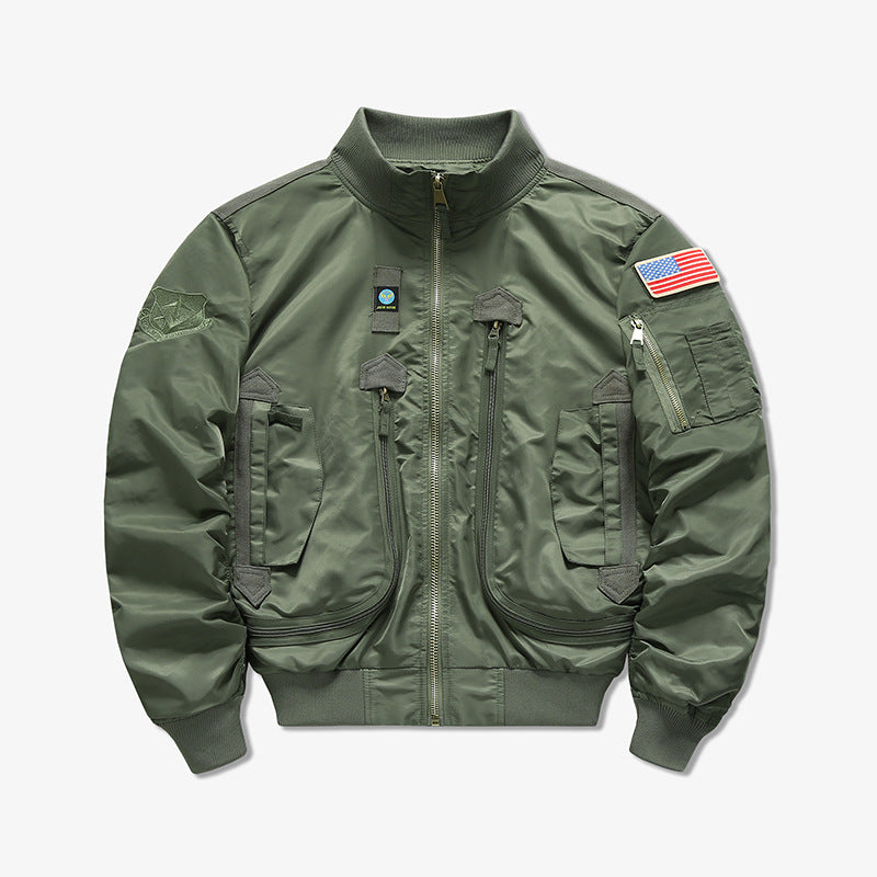 New Military Fan Spring And Autumn Air Force Bomber Men Jacket