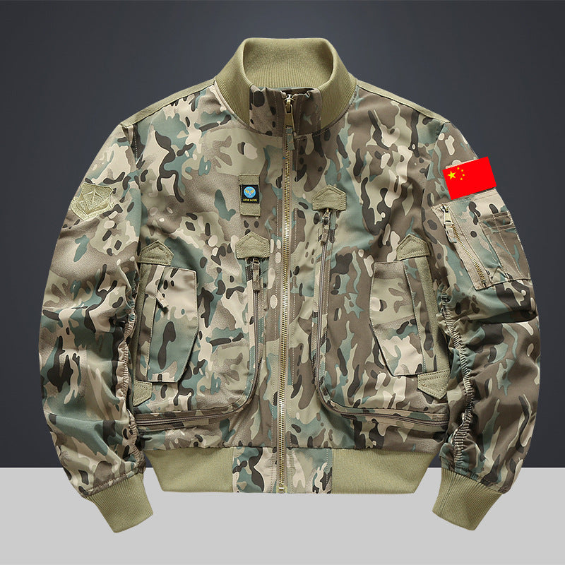 New Military Fan Spring And Autumn Air Force Bomber Men Jacket