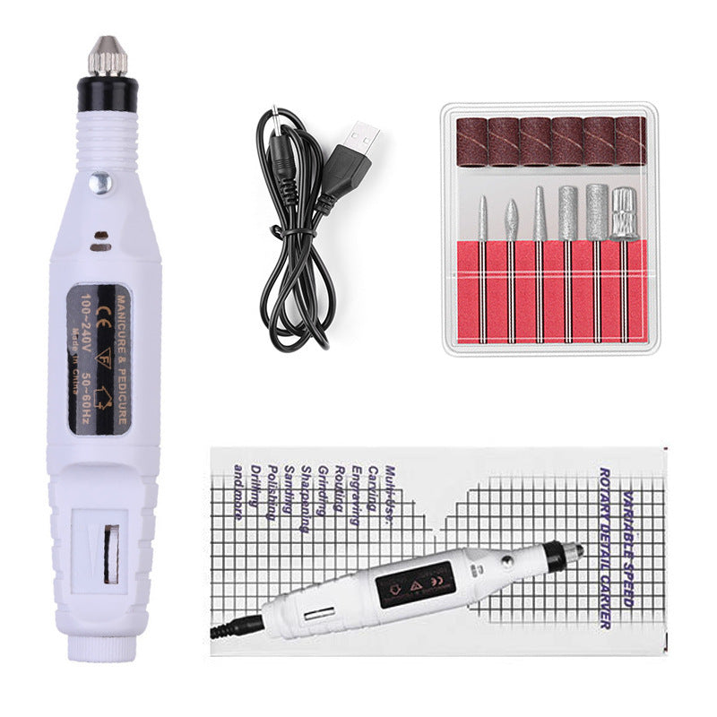 Nail Sander Portable Electric Nail Sander To Remove Dead Skin Polishing Nail Sander Written Nail Sander