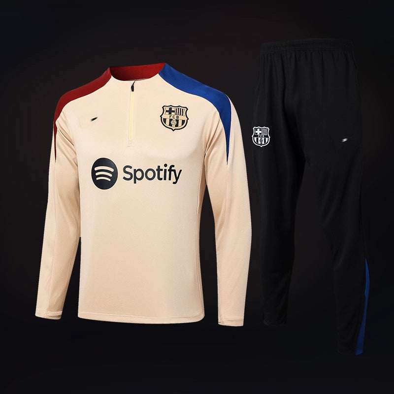 Real Madrid Barcelona Training Suit Men Long-sleeved