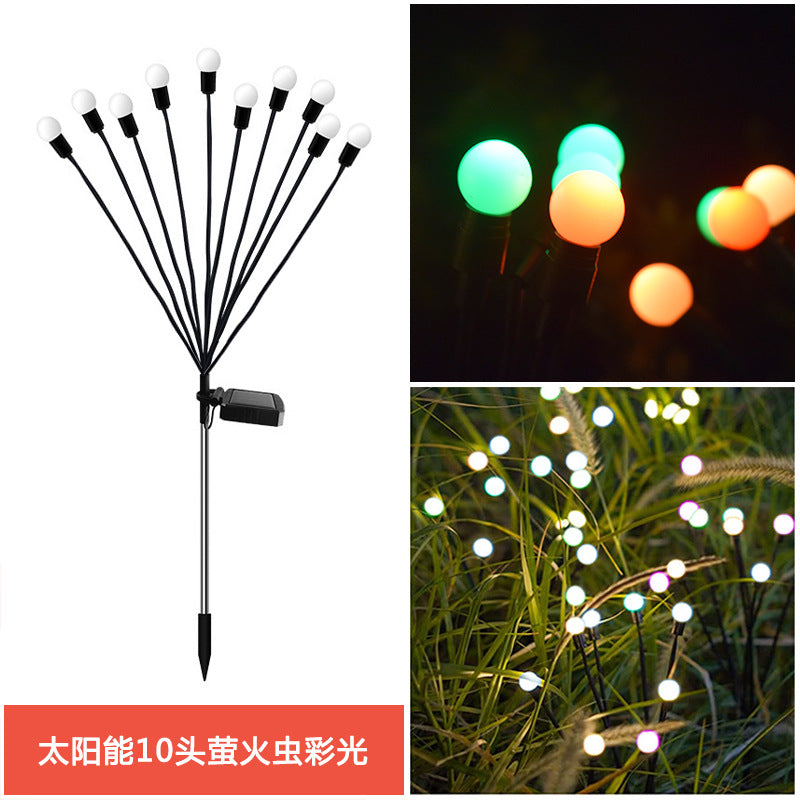 Solar Firefly Garden LED Lamp Decoration