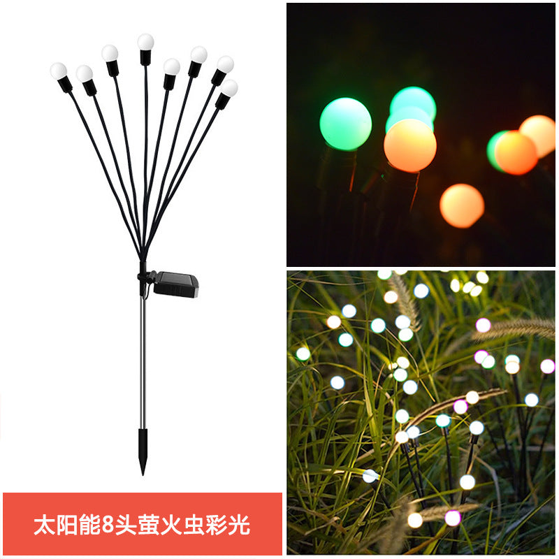 Solar Firefly Garden LED Lamp Decoration