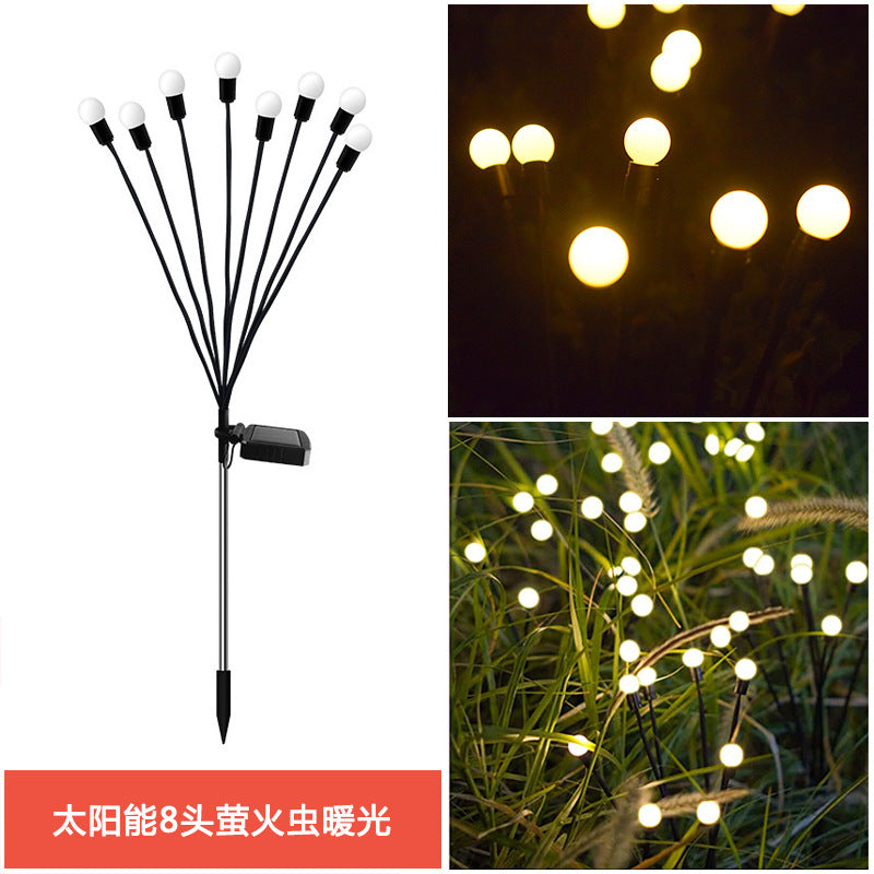 Solar Firefly Garden LED Lamp Decoration