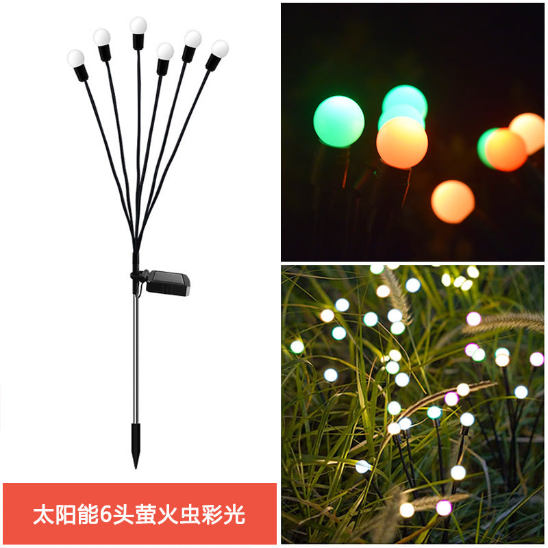 Solar Firefly Garden LED Lamp Decoration