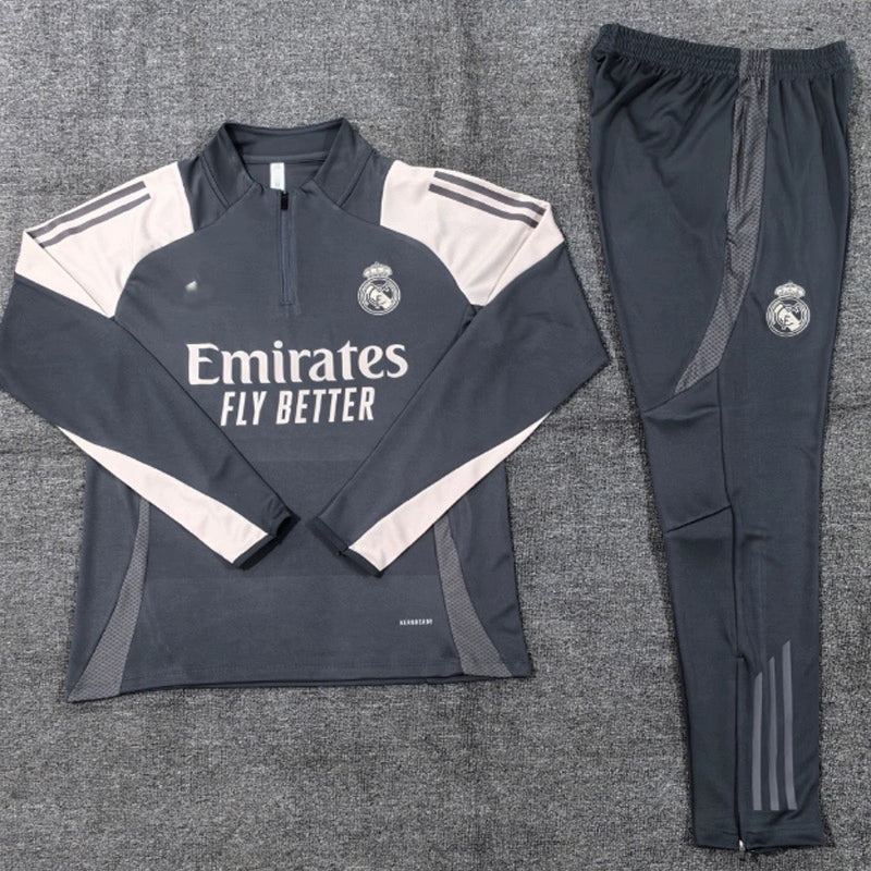 Real Madrid Barcelona Training Suit Men Long-sleeved