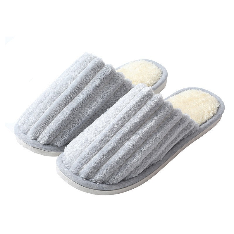 Cotton Slippers For Women Winter Indoor Warm And Plush