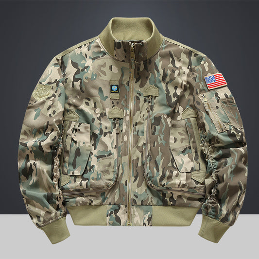 New Military Fan Spring And Autumn Air Force Bomber Men Jacket