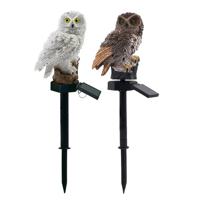 Solar Lamp Owl Animal Garden Lights Solar Powered Waterproof Solar Lights