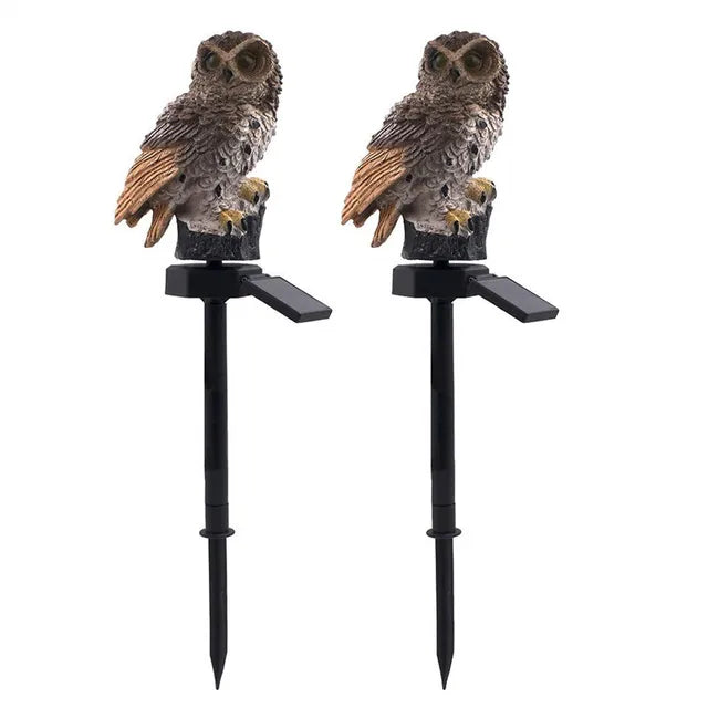 Solar Lamp Owl Animal Garden Lights Solar Powered Waterproof Solar Lights